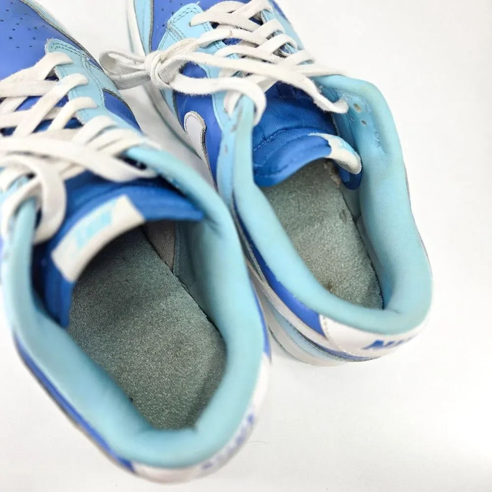 Nike Dunk Low Argon Blue Flash White Retro Sneakers DM0121-400 Sz 10